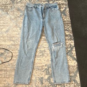 Abercrombie and fitch. Curve love, the high rise skinny Jean